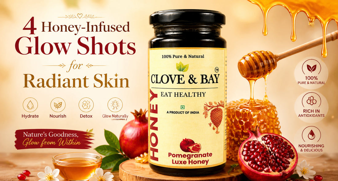 Sip Your Way to Stardom: 4 Honey-Infused Glow Shots for Radiant Skin