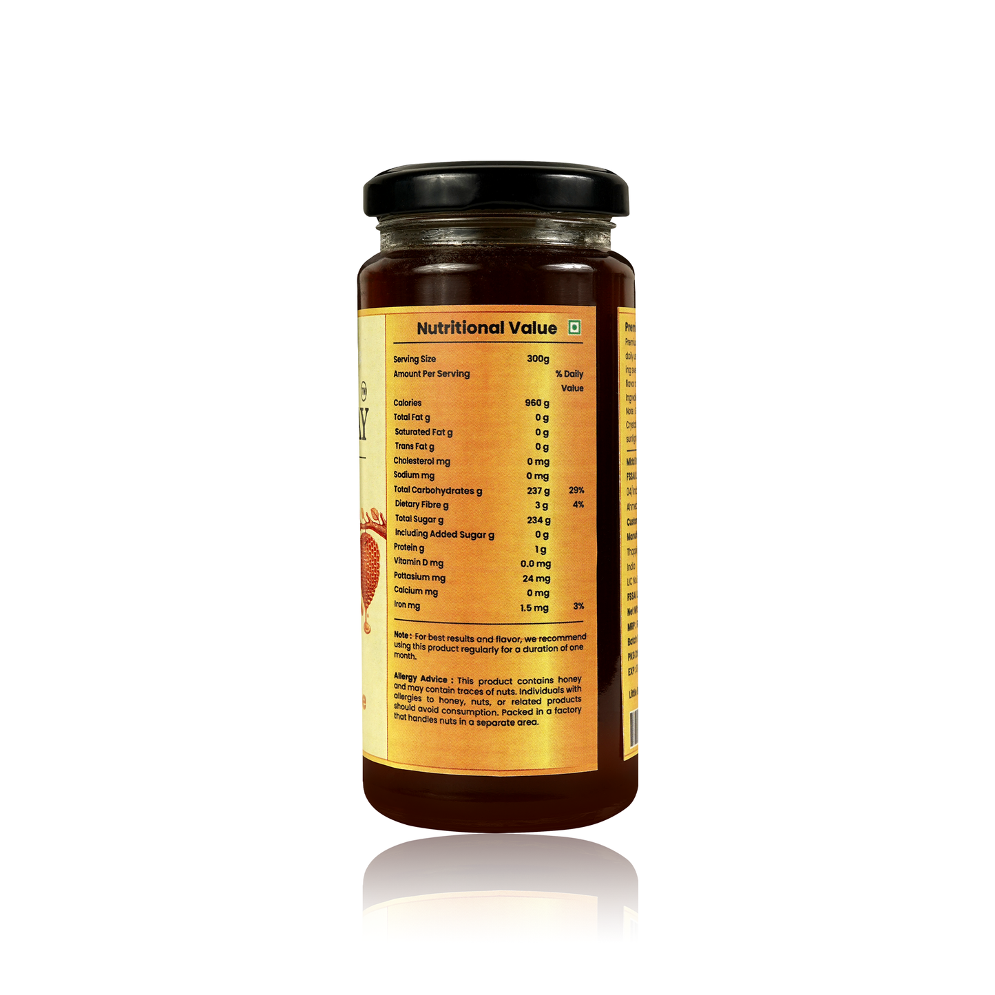 premium raw honey