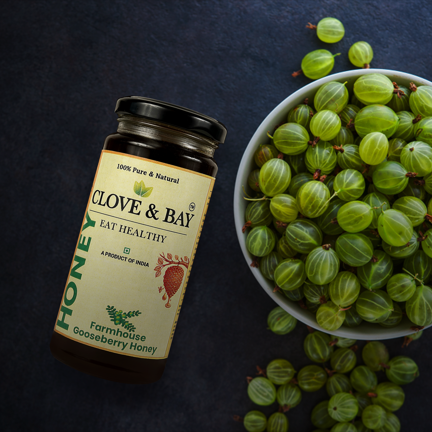 Amala Infused honey at Clove and Bay